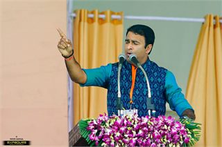 Former Sardhana MLA Roars at BJP's Vijay Sankalp Rally in Meerut, Energizes Party Workers